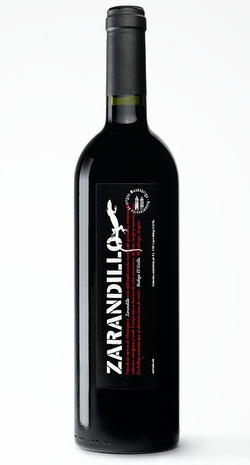 Etiqueta para vino "Zarandillo"